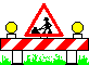 Bauarbeiten-Schild